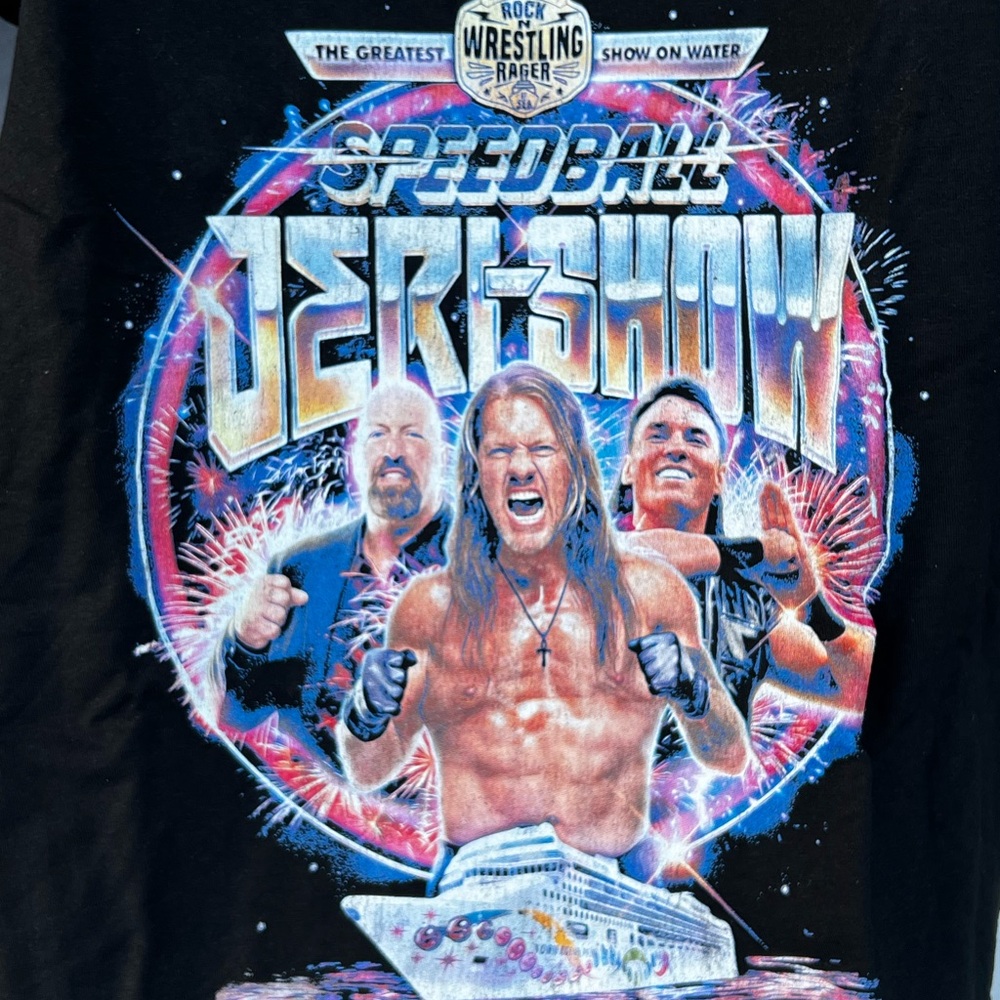 Speedball Jeri-Show Wrestling T-Shirt